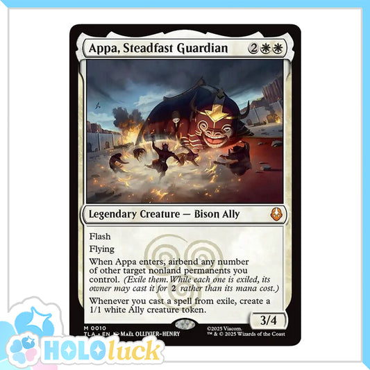 💫  Appa, Steadfast Guardian  - TLA 10 💫 Avatar: The Last Airbender 💫 MTG NM