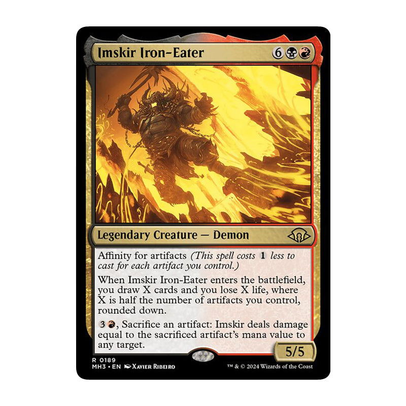 💫  Imskir Iron-Eater  - MH3 189 💫 Modern Horizons 3 💫 Magic the Gathering 💫 NM