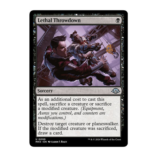 💫  Lethal Throwdown  - MH3 99 💫 Modern Horizons 3 💫 MTG NM
