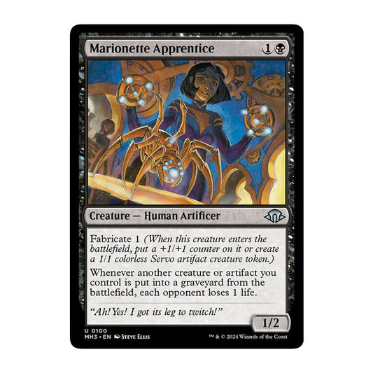 💫  Marionette Apprentice  - MH3 100 💫 Modern Horizons 3 💫 MTG NM