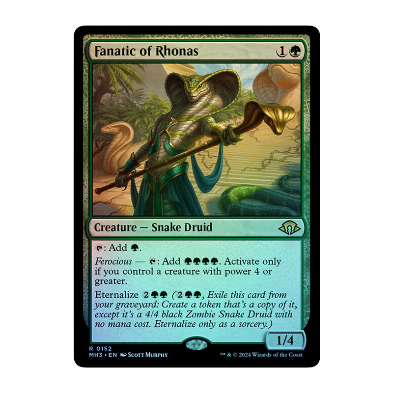 💫  Fanatic of Rhonas  - MH3 152 💫 Modern Horizons 3 💫 Magic the Gathering 💫 NM