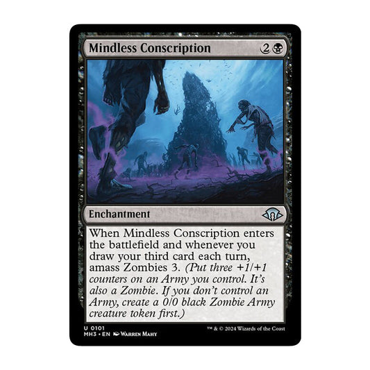 💫  Mindless Conscription  - MH3 101 💫 Modern Horizons 3 💫 MTG NM
