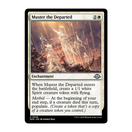 💫  Muster the Departed  - MH3 36 💫 Modern Horizons 3 💫 MTG NM