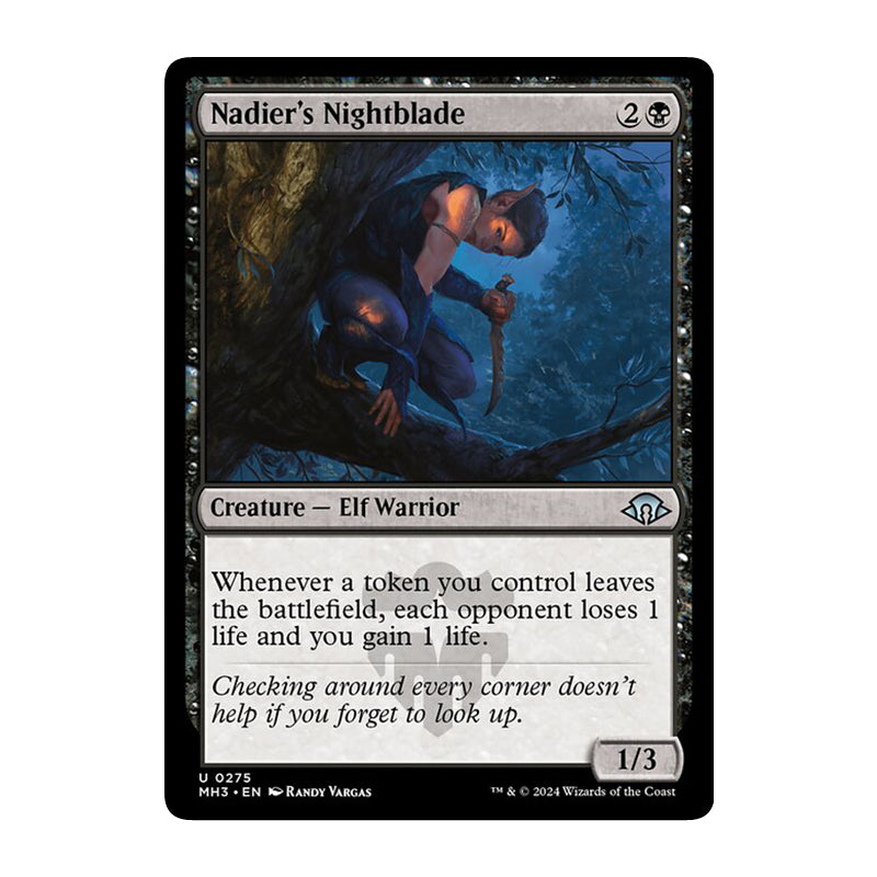 💫  Nadier's Nightblade  - MH3 275 💫 Modern Horizons 3 💫 MTG NM