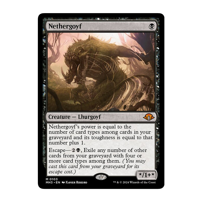 💫  Nethergoyf  - MH3 103 💫 Modern Horizons 3 💫 Magic the Gathering 💫 NM