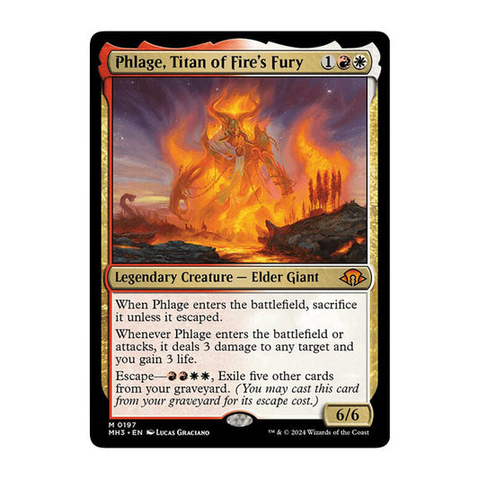 💫  Phlage, Titan of Fire's Fury  - MH3 197 💫 Modern Horizons 3 💫 Magic the Gathering 💫 NM