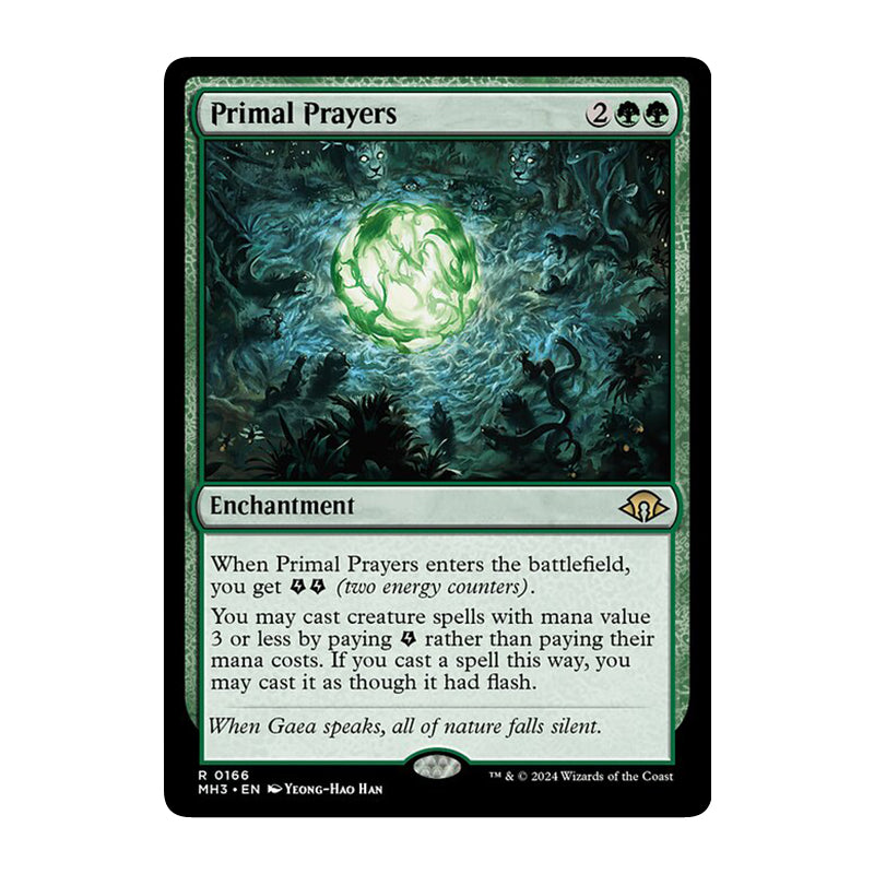 💫  Primal Prayers  - MH3 166 💫 Modern Horizons 3 💫 Magic the Gathering 💫 NM