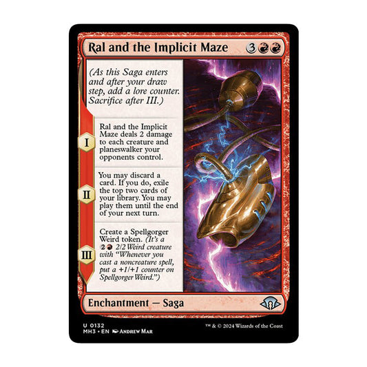 💫  Ral and the Implicit Maze  - MH3 132 💫 Modern Horizons 3 💫 MTG NM
