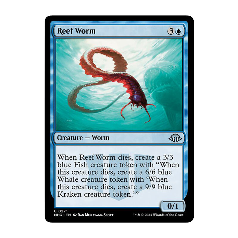 💫  Reef Worm  - MH3 271 💫 Modern Horizons 3 💫 MTG NM