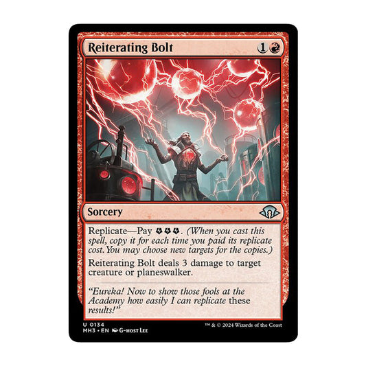 💫  Reiterating Bolt  - MH3 134 💫 Modern Horizons 3 💫 MTG NM