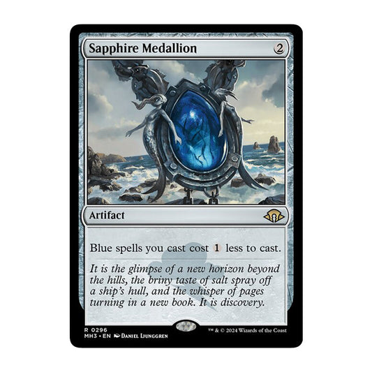 💫  Sapphire Medallion  - MH3 296 💫 Modern Horizons 3 💫 Magic the Gathering 💫 NM