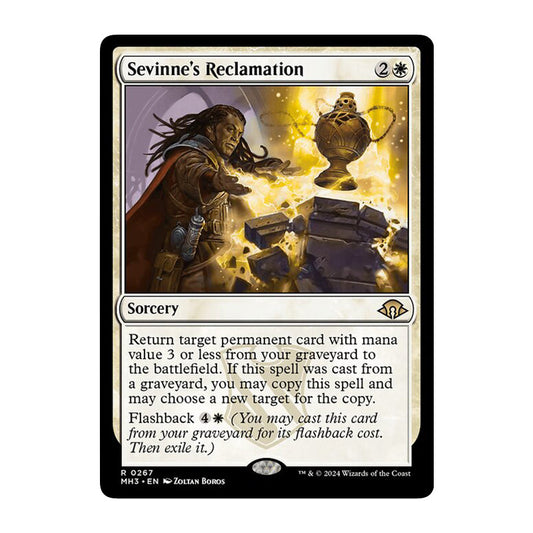 💫  Sevinne's Reclamation  - MH3 267 💫 Modern Horizons 3 💫 Magic the Gathering 💫 NM