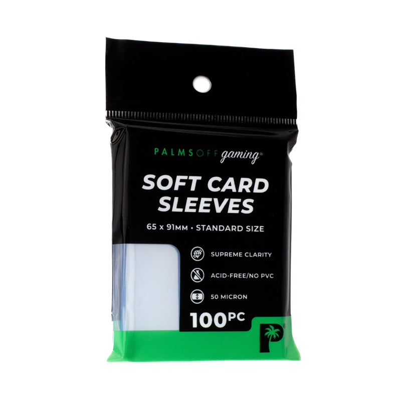 Soft Card Sleeves - Standard Size - 10 pack (1,000 pcs)