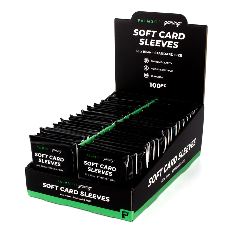 Soft Card Sleeves - Standard Size - Display Box (5,000 pcs)