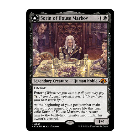 💫  Sorin of House Markov // Sorin, Ravenous Neonate  - MH3 245 💫 Modern Horizons 3 💫 Magic the Gathering 💫 NM