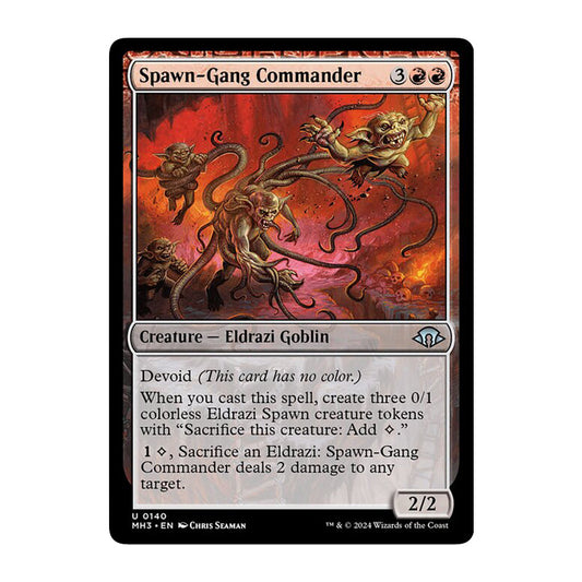 💫  Spawn-Gang Commander  - MH3 140 💫 Modern Horizons 3 💫 MTG NM