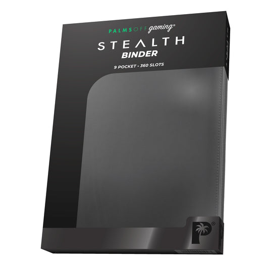 Stealth 9 Pocket Zip Binder - Black