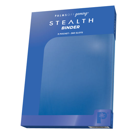 Stealth 9 Pocket Zip Binder - Blue