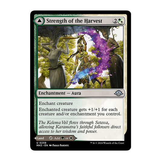💫  Strength of the Harvest // Haven of the Harvest  - MH3 258 💫 Modern Horizons 3 💫 MTG NM