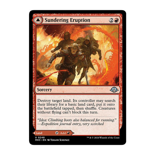 💫  Sundering Eruption // Volcanic Fissure  - MH3 248 💫 Modern Horizons 3 💫 MTG NM