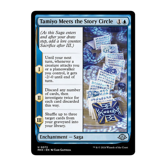 💫  Tamiyo Meets the Story Circle  - MH3 72 💫 Modern Horizons 3 💫 MTG NM