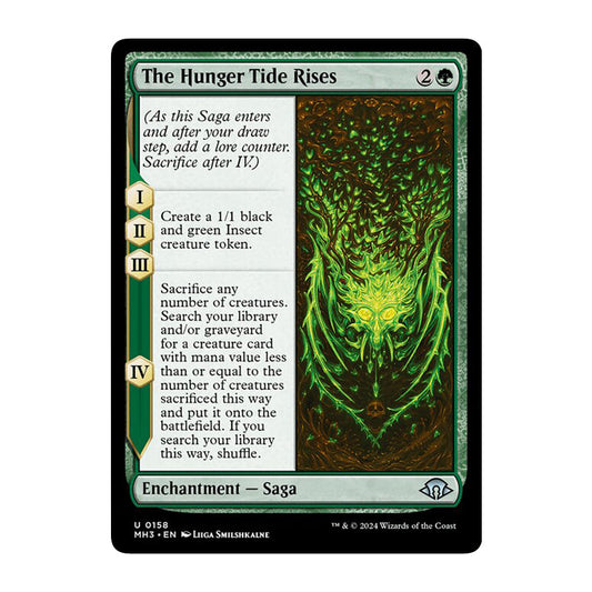 💫  The Hunger Tide Rises  - MH3 158 💫 Modern Horizons 3 💫 MTG NM