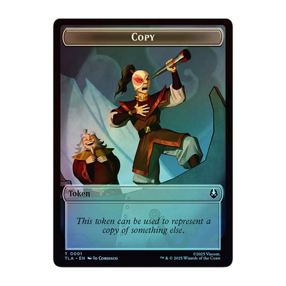 💫  Spirit 0003 // Copy 0001 - Double- Sided Token FOIL - TLA 💫 Avatar: The Last Airbender 💫 Magic the Gathering 💫 NM