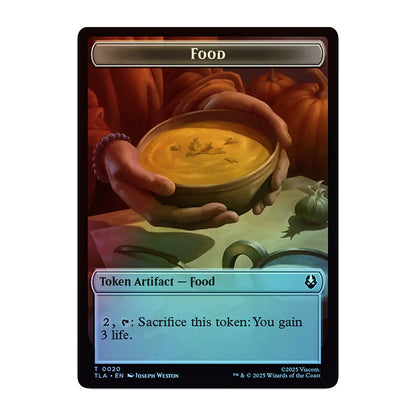 💫  Bear 0012 // Food 0020 - Double- Sided Token FOIL - TLA 💫 Avatar: The Last Airbender 💫 Magic the Gathering 💫 NM