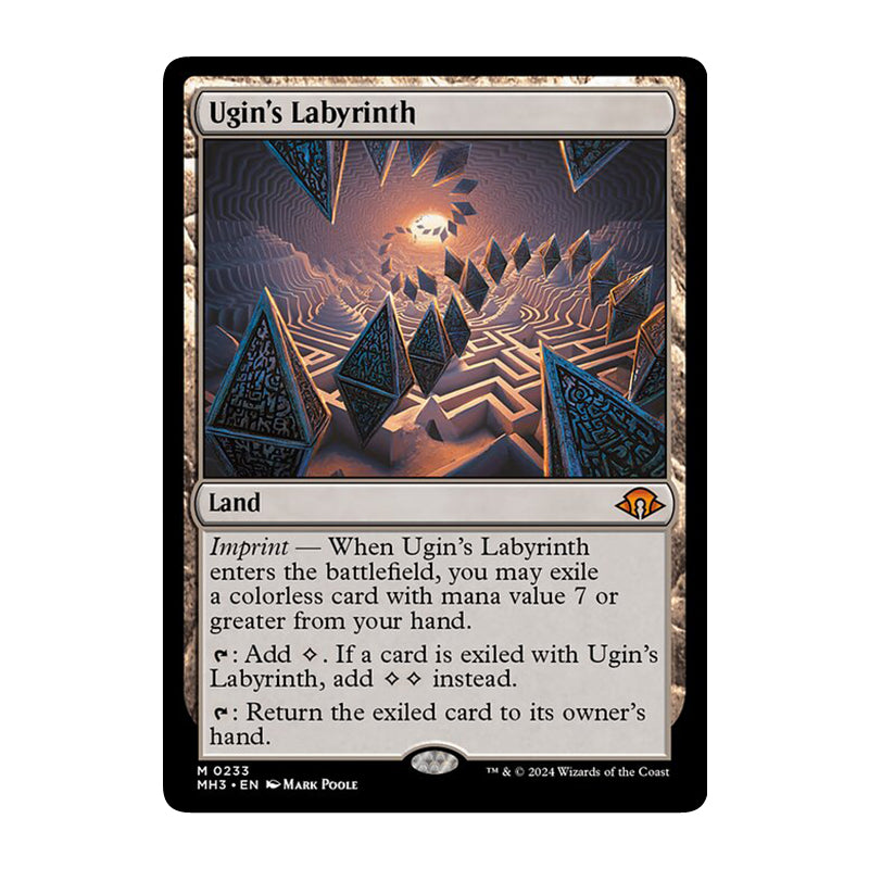 💫  Ugin's Labyrinth  - MH3 233 💫 Modern Horizons 3 💫 Magic the Gathering 💫 NM