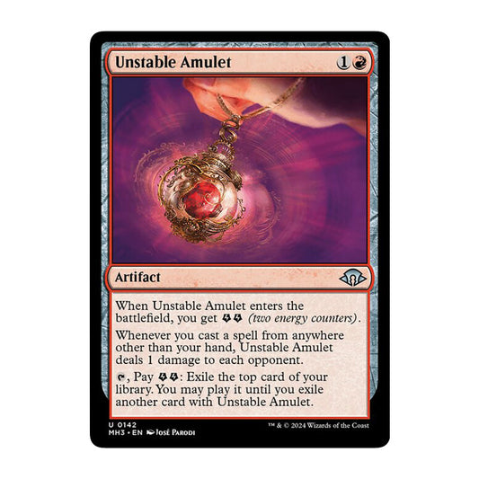 💫  Unstable Amulet  - MH3 142 💫 Modern Horizons 3 💫 MTG NM