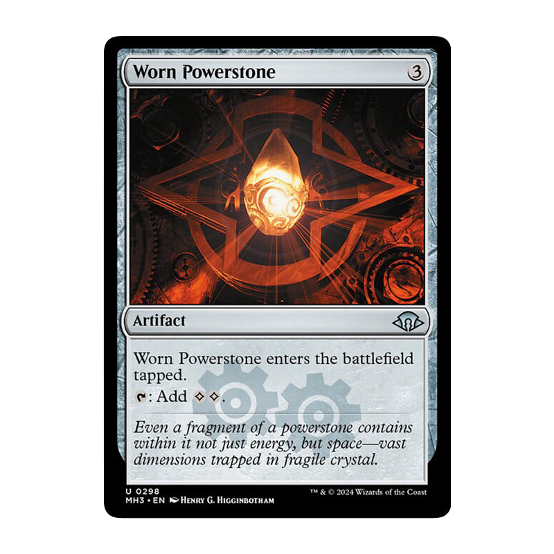 💫  Worn Powerstone  - MH3 298 💫 Modern Horizons 3 💫 MTG NM