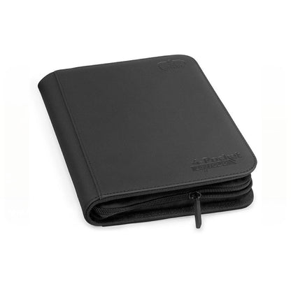 Ultimate Guard 4-Pocket Xenoskin Zipfolio Binder - Black