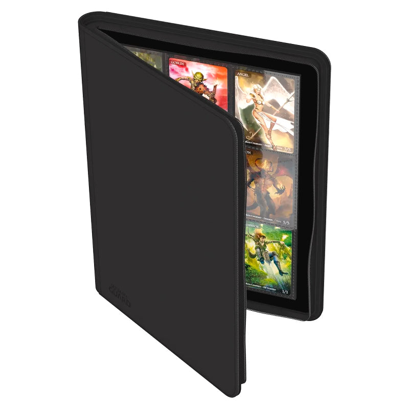 Ultimate Guard 9-Pocket Xenoskin Zipfolio Binder - Black