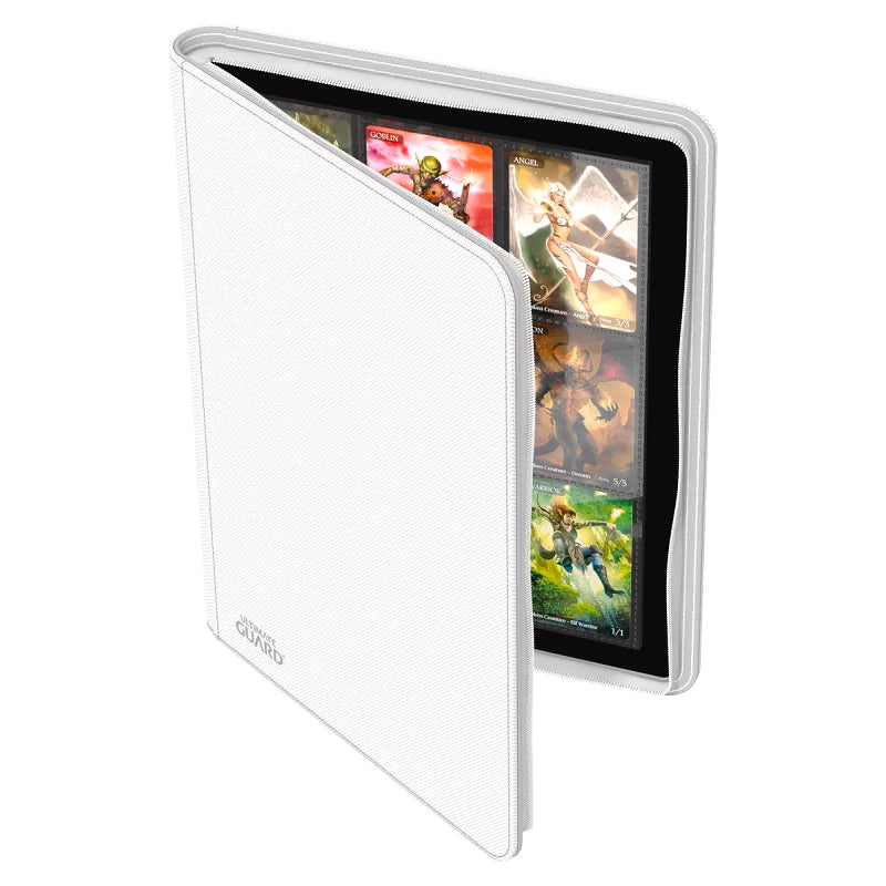 Ultimate Guard 9-Pocket Xenoskin Zipfolio Binder - White